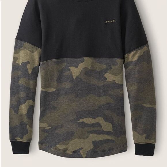 PINK By Victoria’s Secret 
VARSITY CREW SWEATSHIRT - Picture 4 of 6